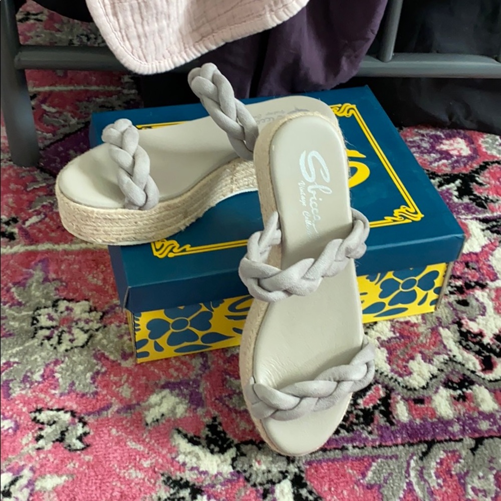 Sbicca Flatform Espadrilles